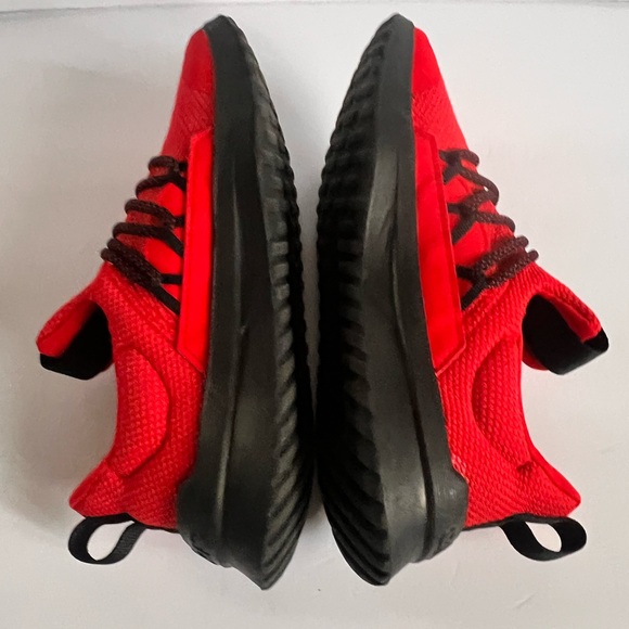 Adidas Lite Racer Adapt 5.0 K Shoes, Red, Size 5 - Picture 5 of 9